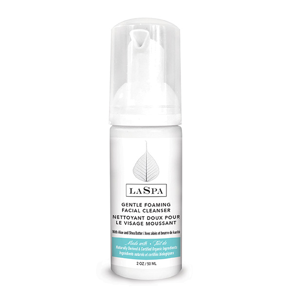 image of LASPA gentle foaming cleanser for the face 